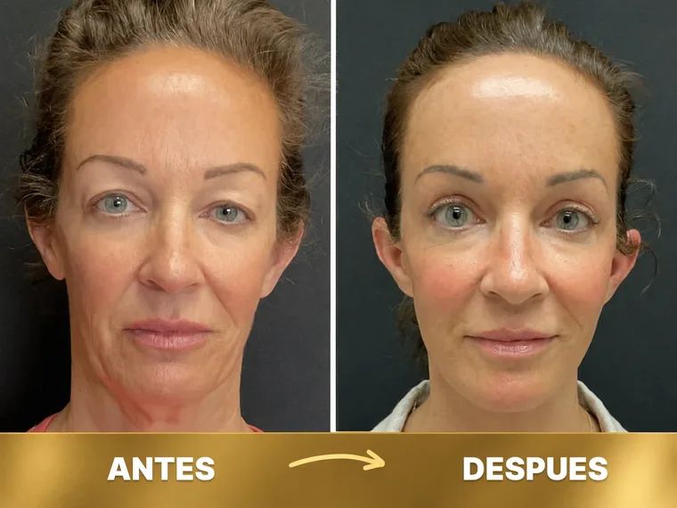Antes y después